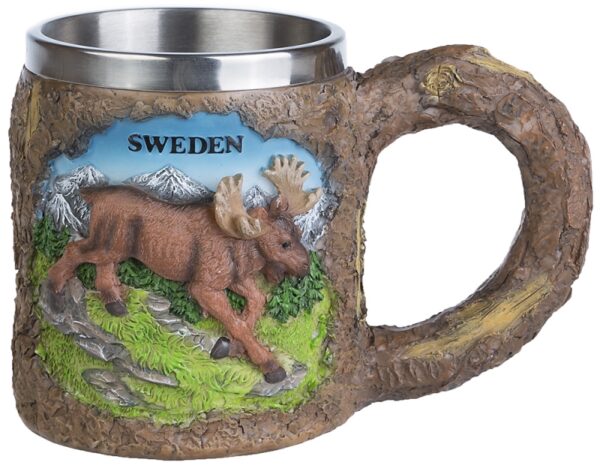 Mugg Älg gående