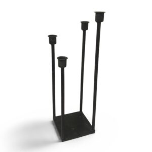 Ljusstake för 4 ljus, 40 cm