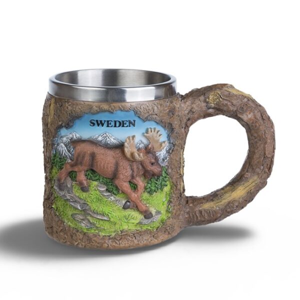 Mugg Älg gående