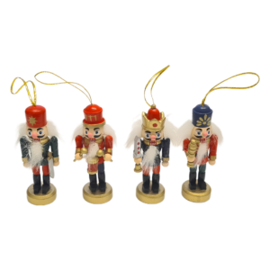 Soldat nötknäppare hängande 4 Pack